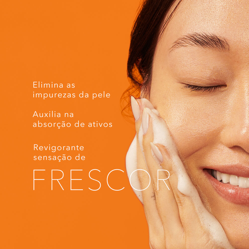 Kit Gel de Limpeza + Creme Hidratante Vitamina C