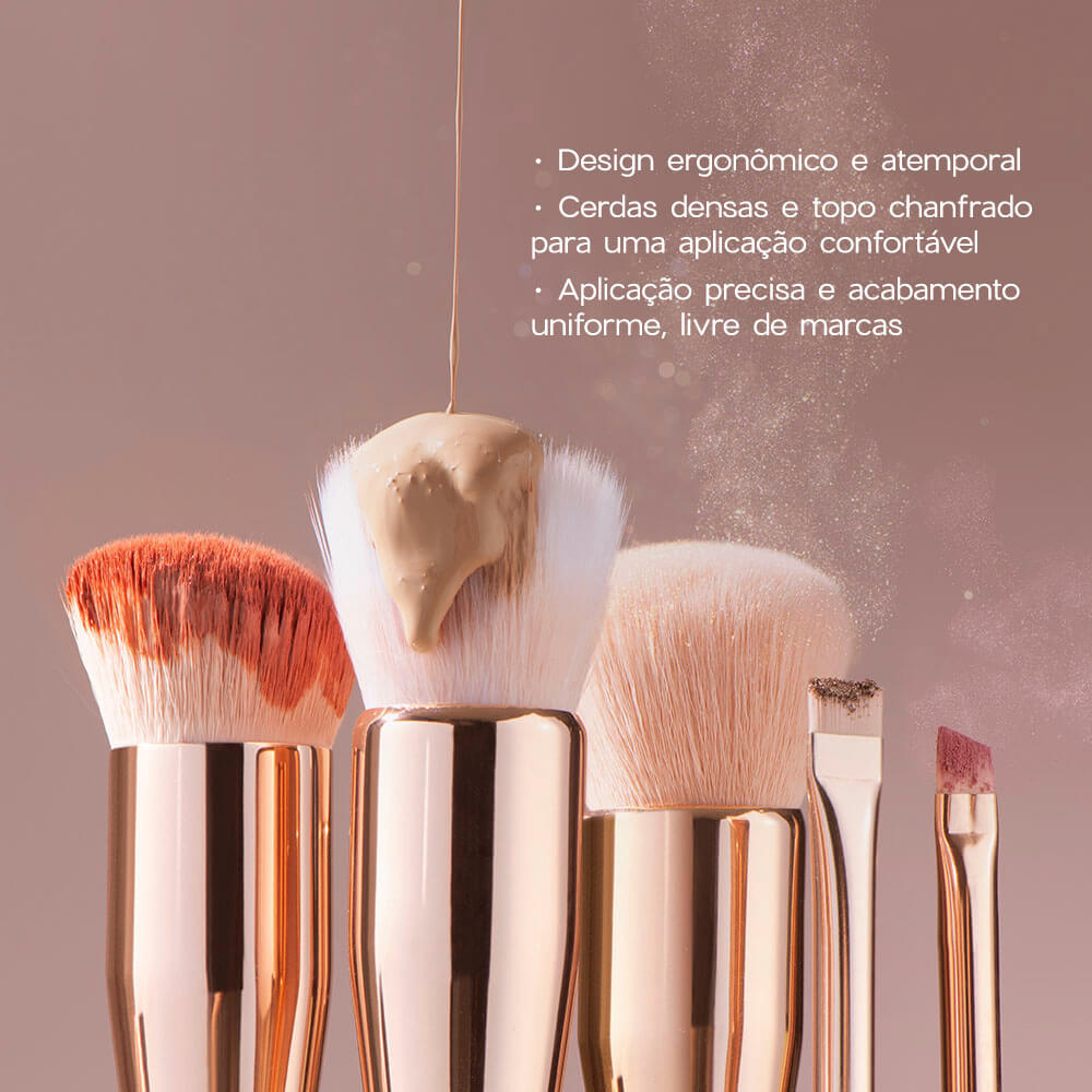 Pincel de Maquiagem Angulado Liquid Angled Brush Ocn23
