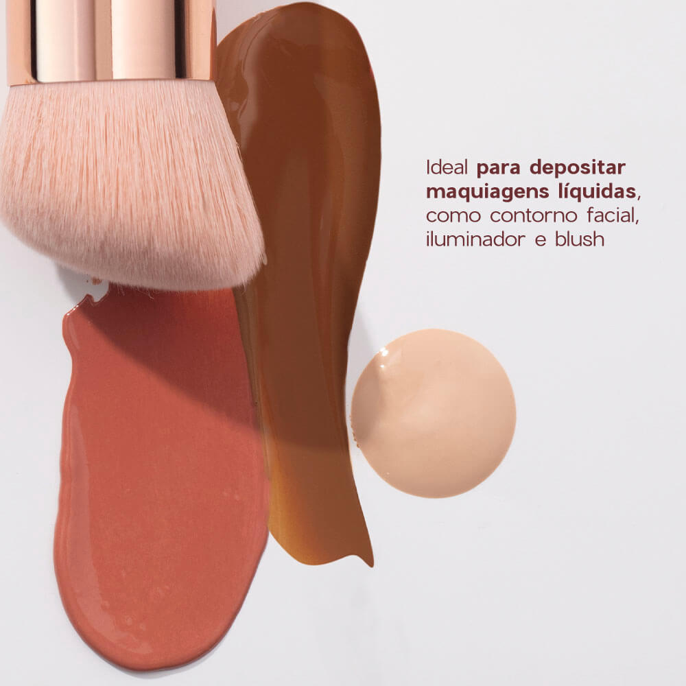 Pincel de Maquiagem Angulado Liquid Angled Brush Ocn23