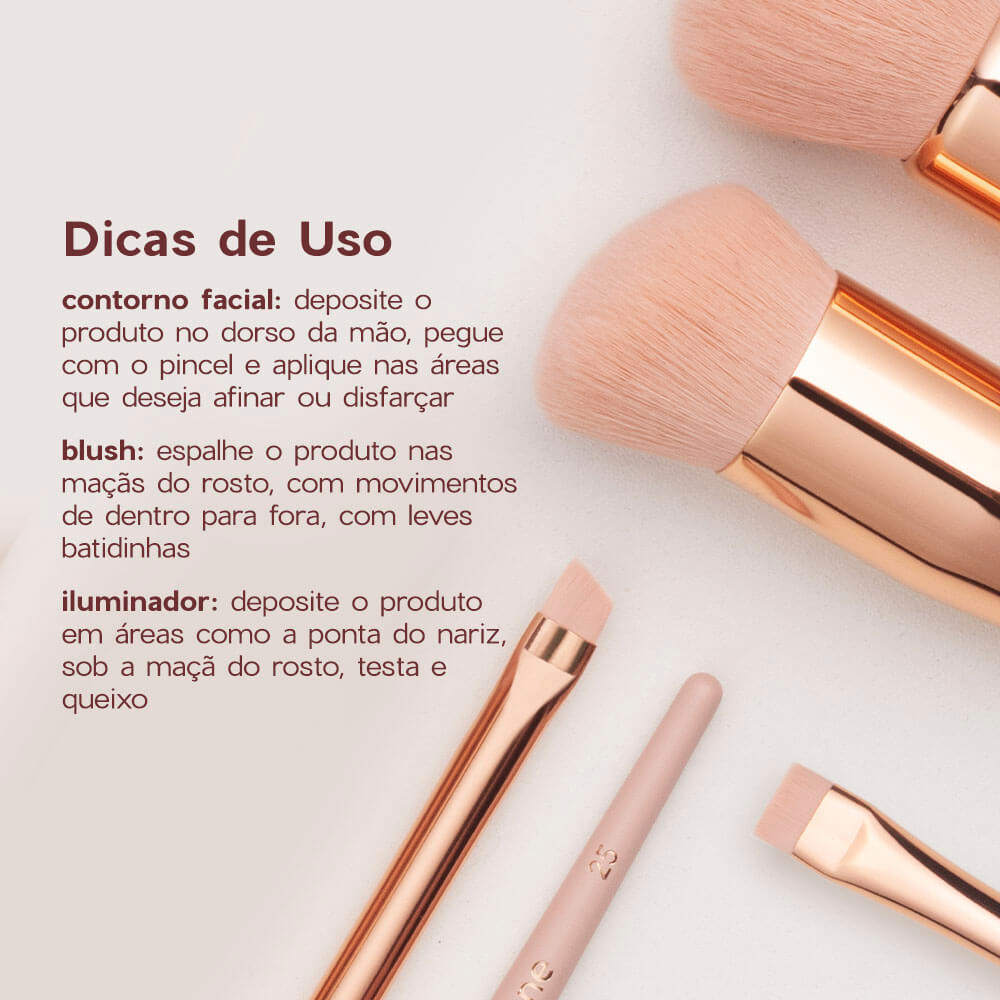 Pincel de Maquiagem Angulado Liquid Angled Brush Ocn23