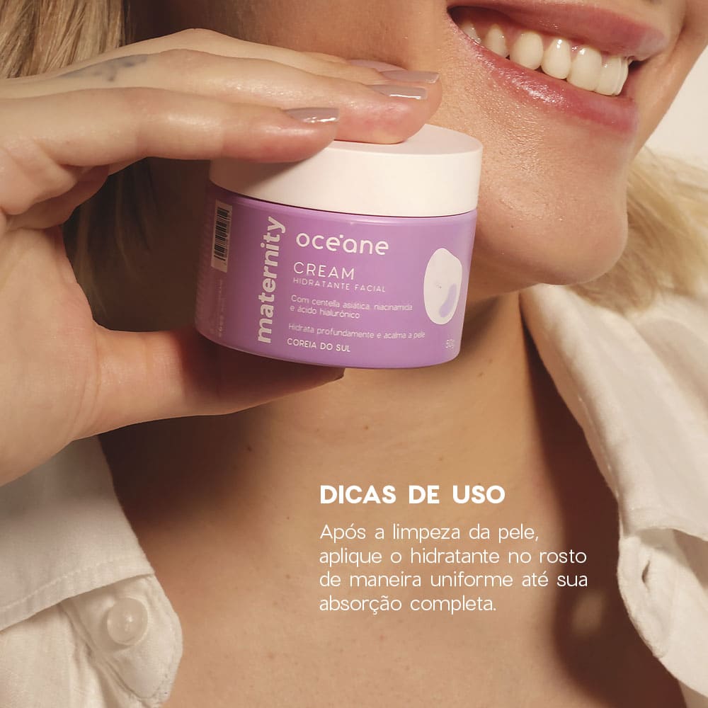 Hidratante Facial para Gestantes Maternity Cream 50g