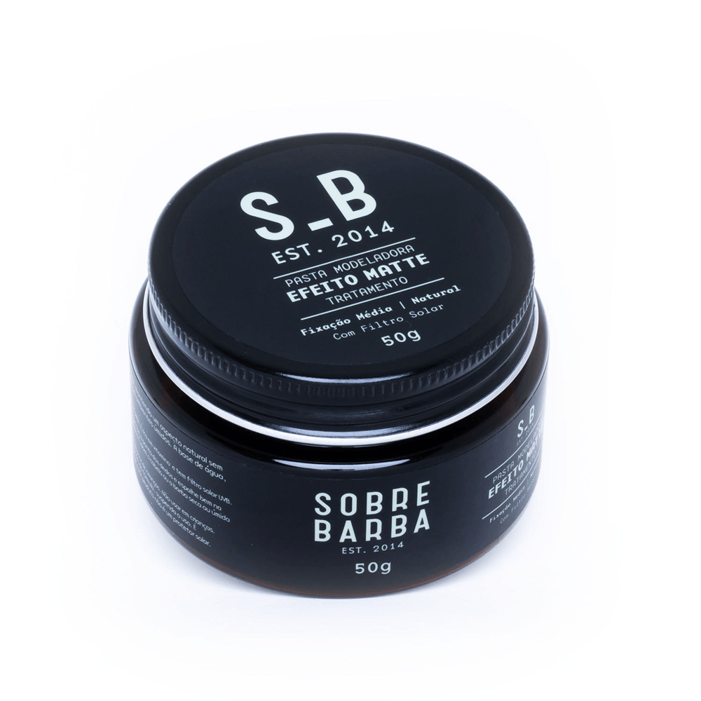 Pasta Modeladora Efeito Matte Sobrebarba 50g