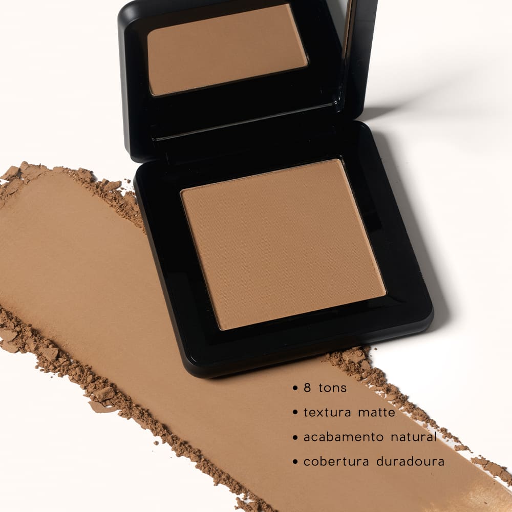 Pó Compacto Escuro Compact Powder Océane Edition 8,5g  Cor Dark Honey