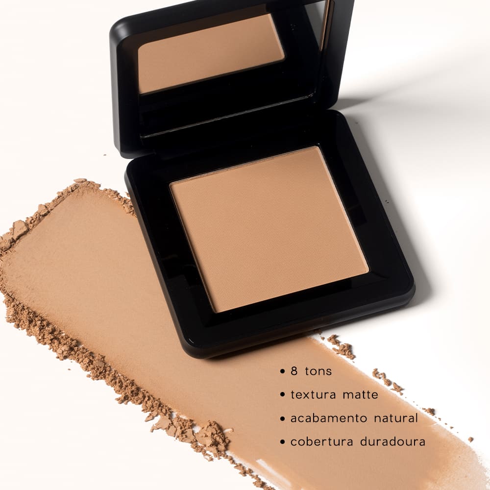 Pó Compacto Médio Compact Powder Océane Edition 8,5g Cor Warm Beige