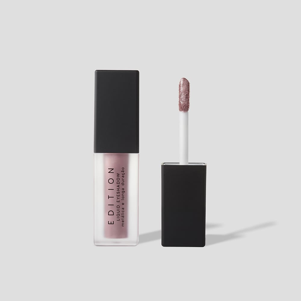 Sombra Líquida Rosa Metalizada Liquid Eyeshadow Océane Edition 4g Cor Sparkle
