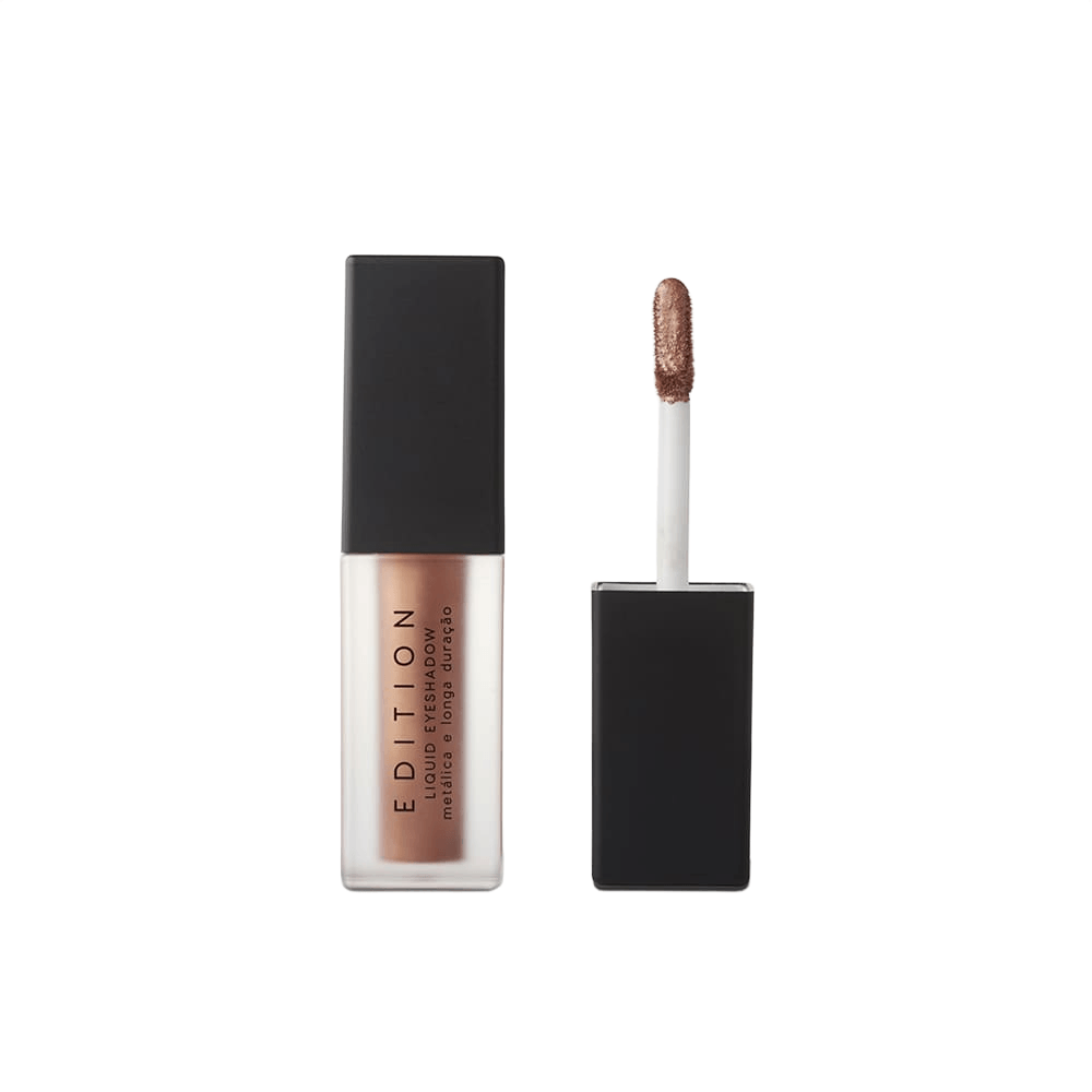 Sombra Líquida Coral Metalizada Liquid Eyeshadow Océane Edition 4g Cor Hatch