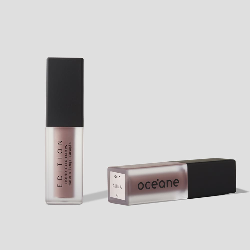Sombra Líquida Rosa Matte Liquid Eyeshadow Océane Edition 4g Cor Aura