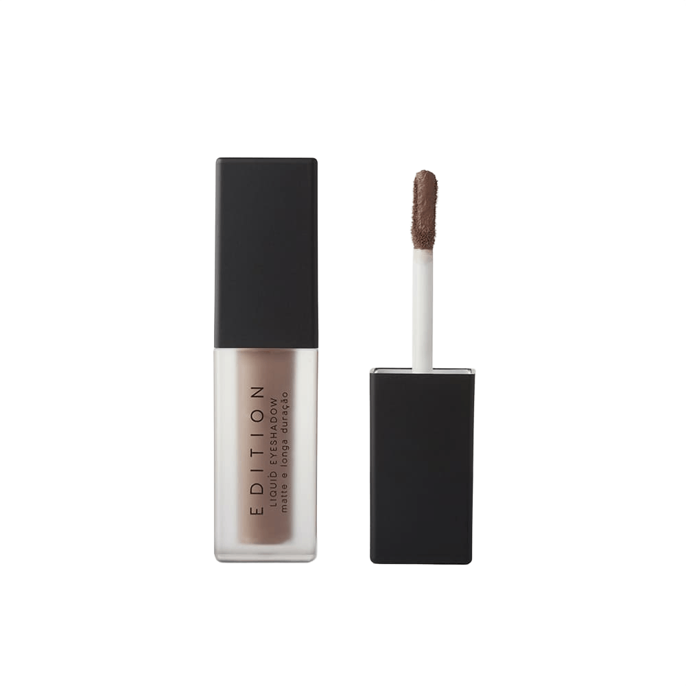 Sombra Líquida Marrom Claro Matte Liquid Eyeshadow Océane Edition 4g Cor Cork