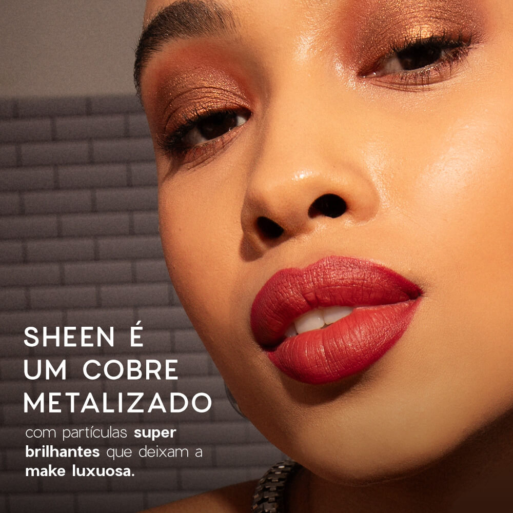 Kit Duo de Sombras Líquidas Océane Edition Taninn Matte + Sheen Metalizada