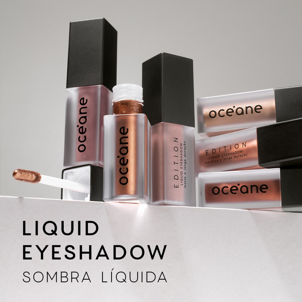 Kit Duo de Sombras Líquidas Océane Cork Matte + Hatch Metalizada