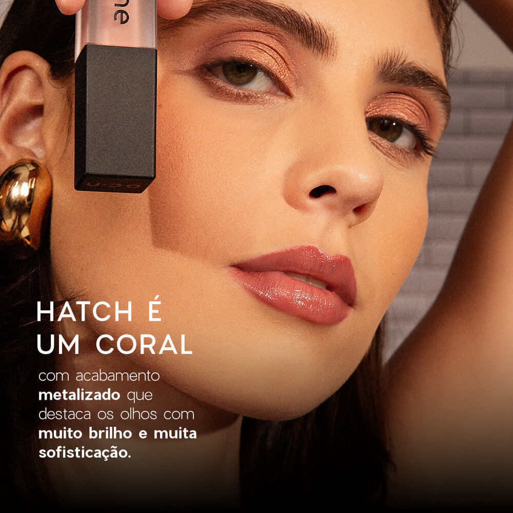Kit Duo de Sombras Líquidas Océane Cork Matte + Hatch Metalizada
