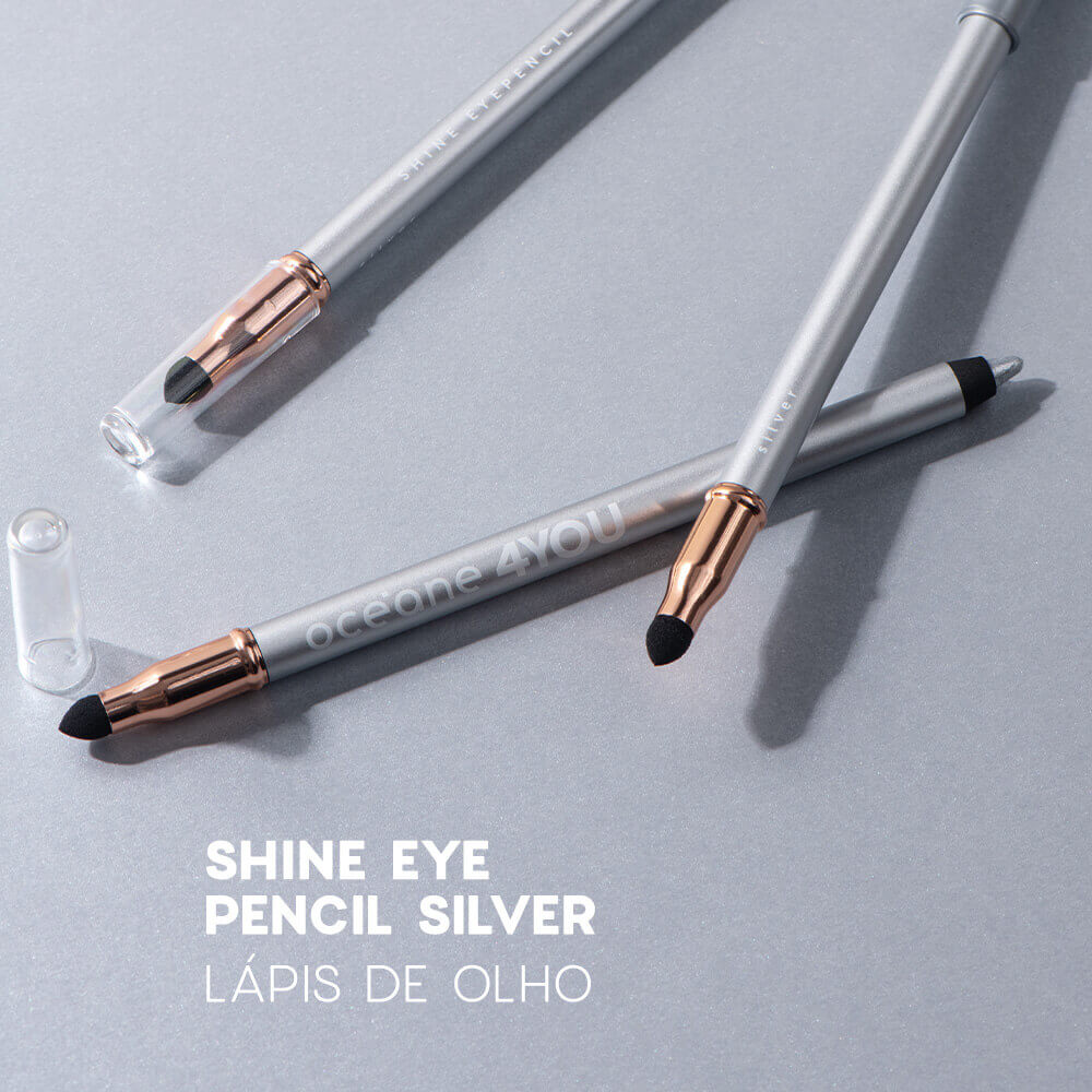 Kit 2 Lápis para Olhos + Nécessaire Neoprene Laranja 4you