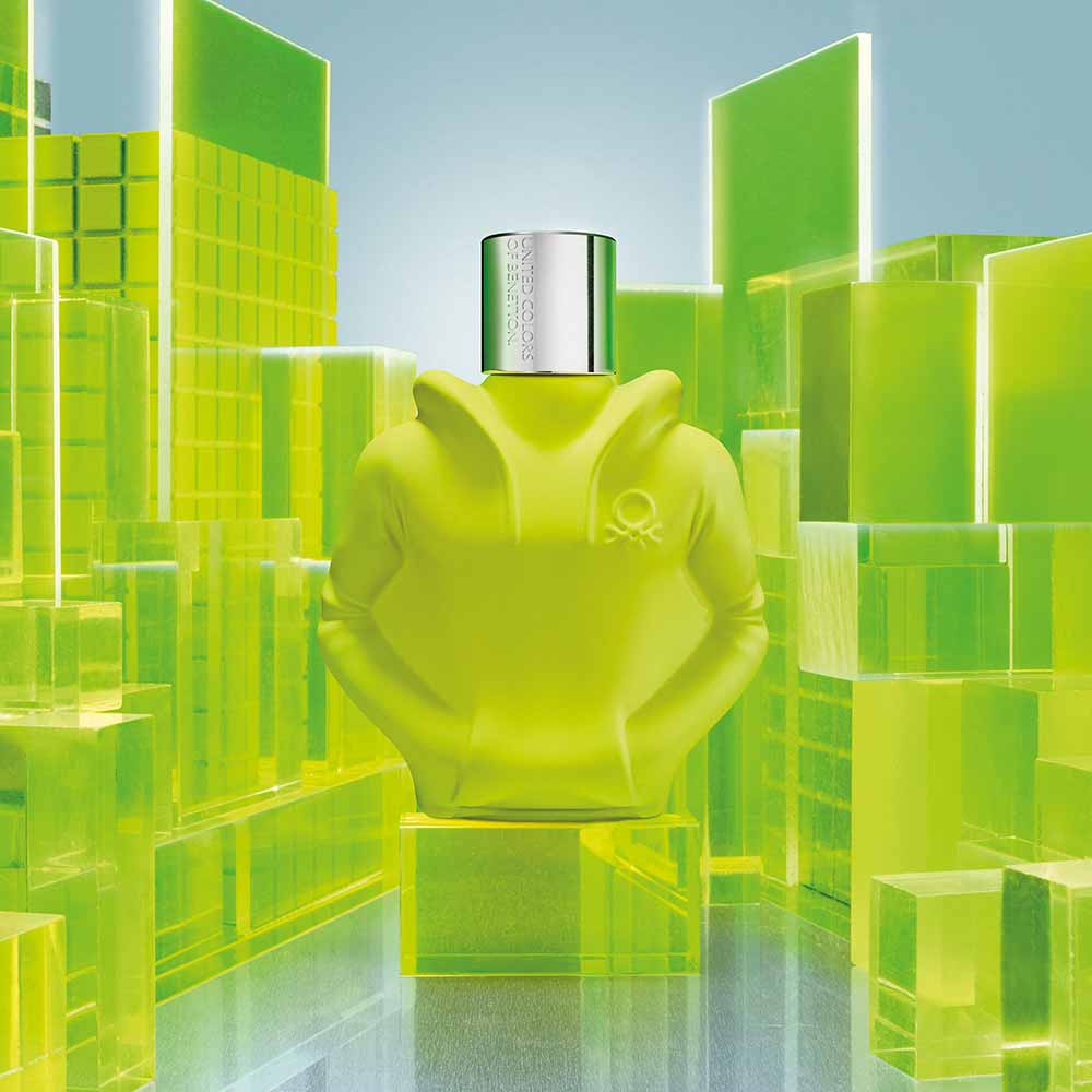 Kit Coffret Perfume United Colors Benetton We are Tribe Play EDT 90ml + Gel de Banho 75mll