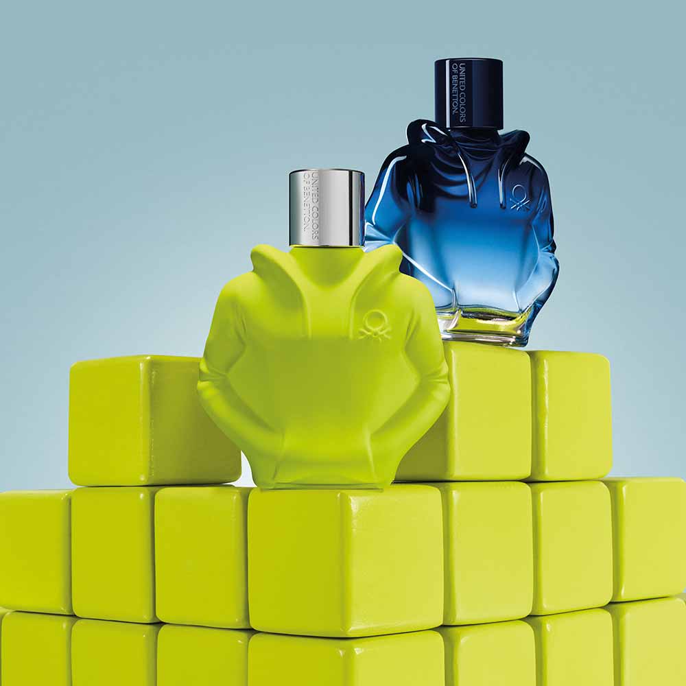 Kit Coffret Perfume United Colors Benetton We are Tribe Play EDT 90ml + Gel de Banho 75mll