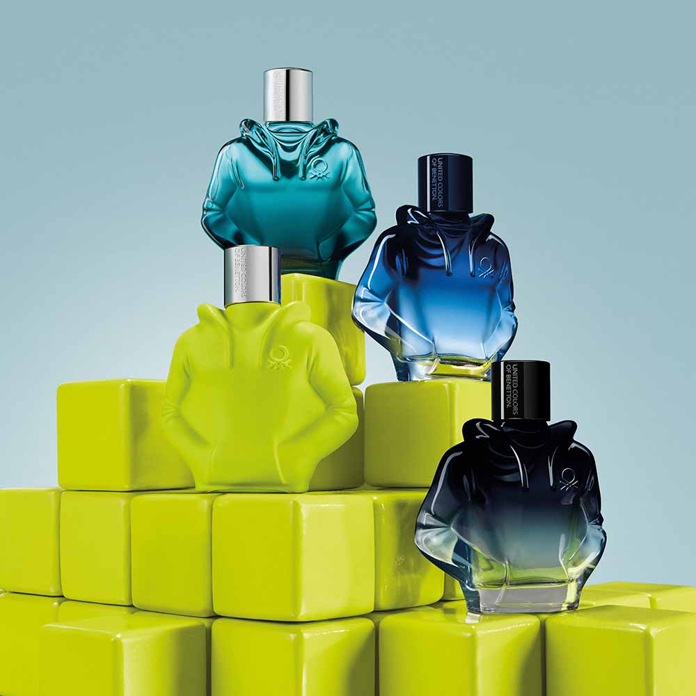 Kit Coffret Perfume United Colors Benetton We are Tribe Play EDT 90ml + Gel de Banho 75mll