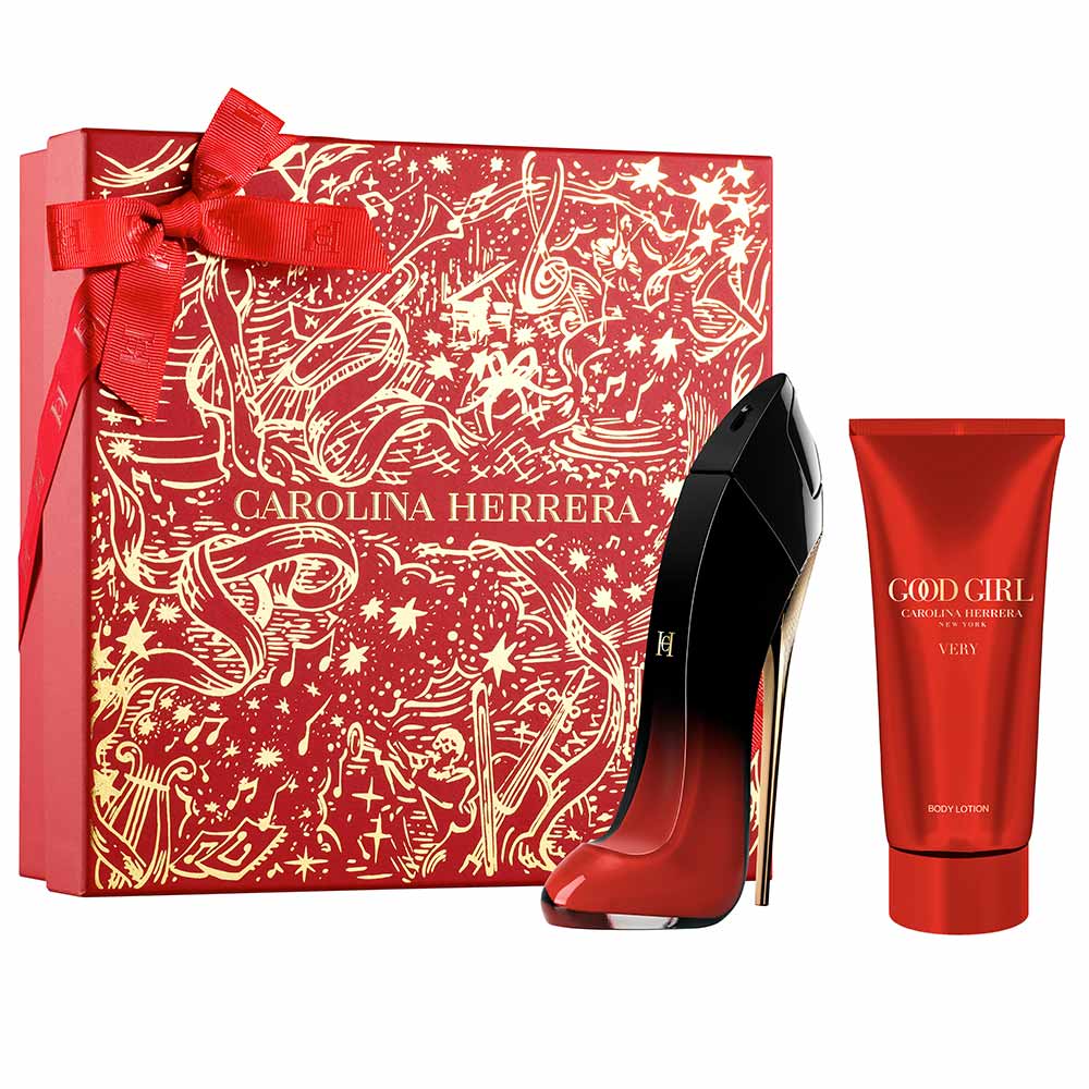 Kit Coffret  Perfume Very Good Girl Elixir Edp 80ml + Creme Corporal 100ml Carolina Herrera