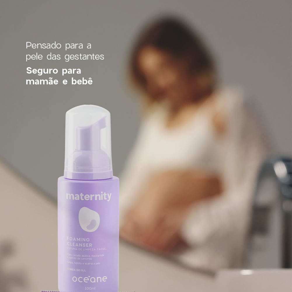 Espuma de Limpeza Facial para Gestantes Maternity Foaming Cleanser 100ml