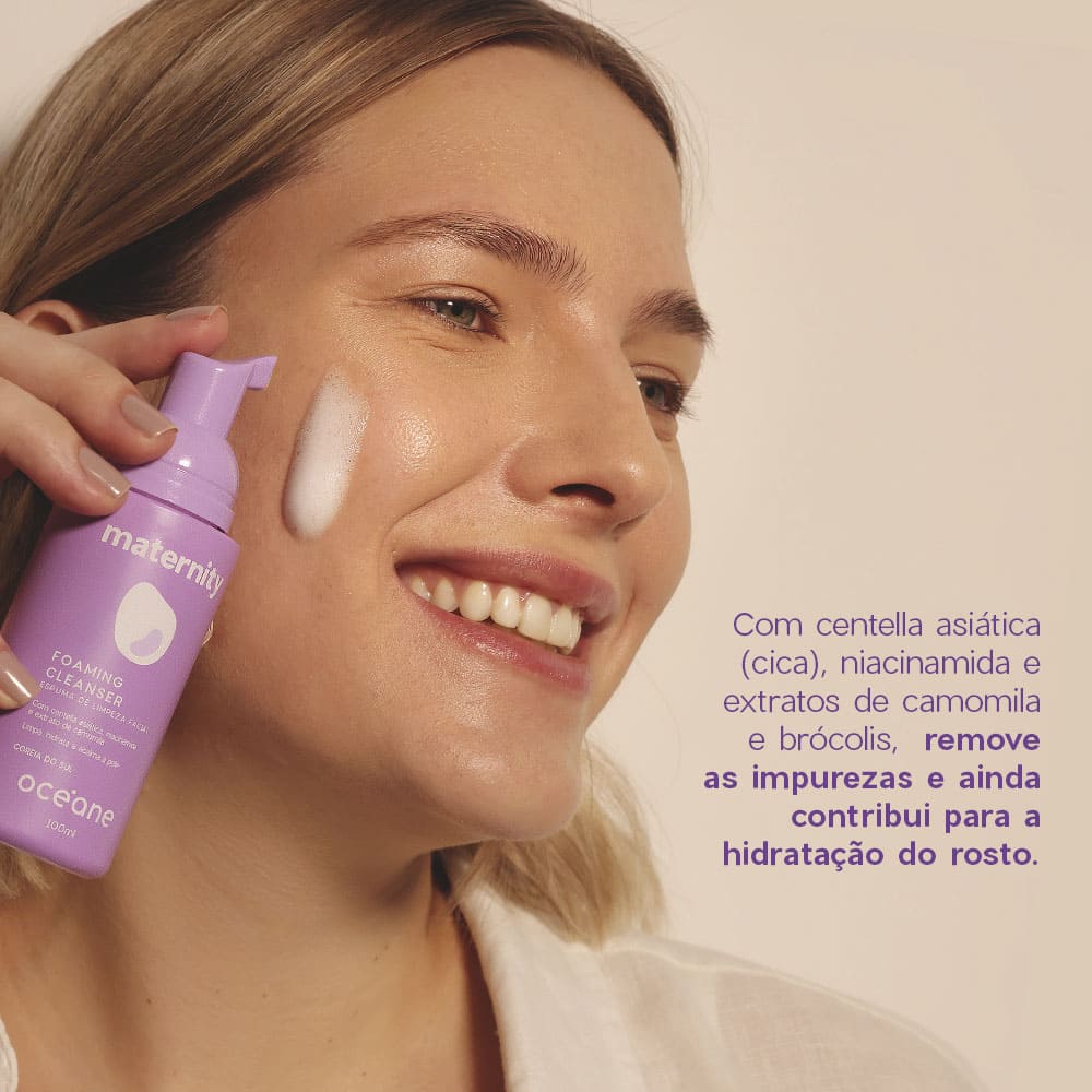 Espuma de Limpeza Facial para Gestantes Maternity Foaming Cleanser 100ml