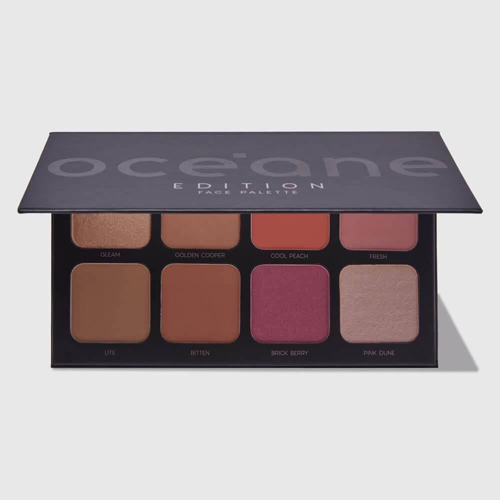 Kit Paleta Multifuncional Face Palette + Pincéis