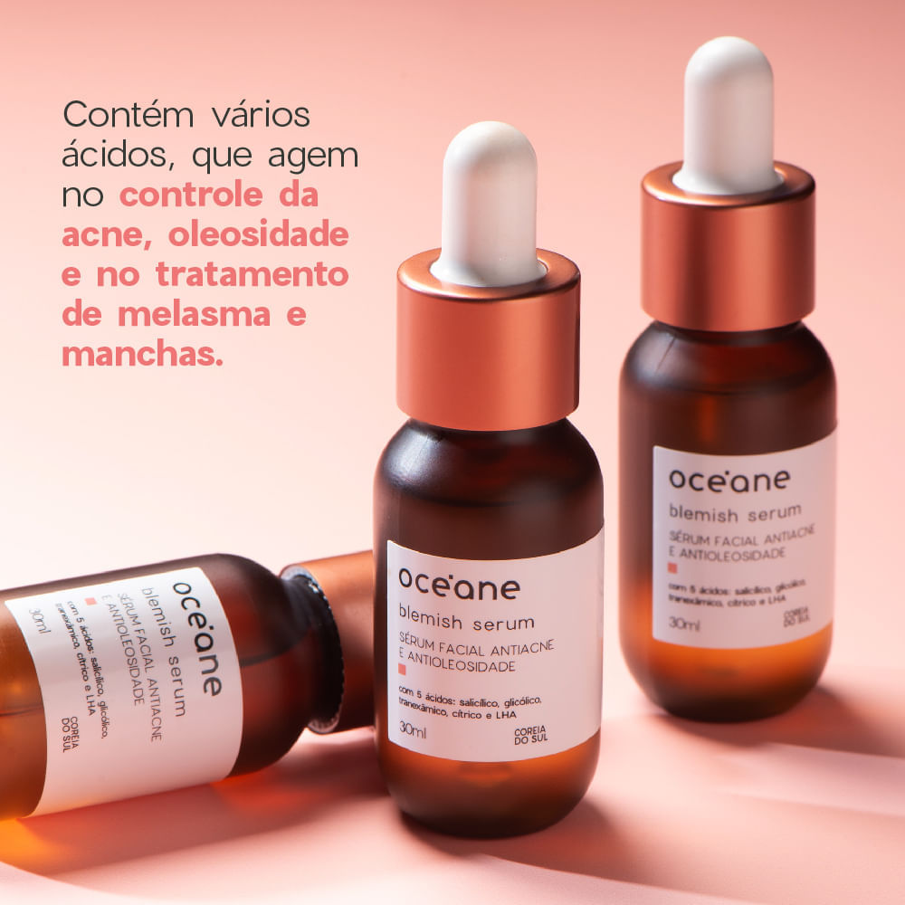 Kit Adesivo Secativo + Hidratante Facial + Gel de Limpeza + Serúm Antiacne