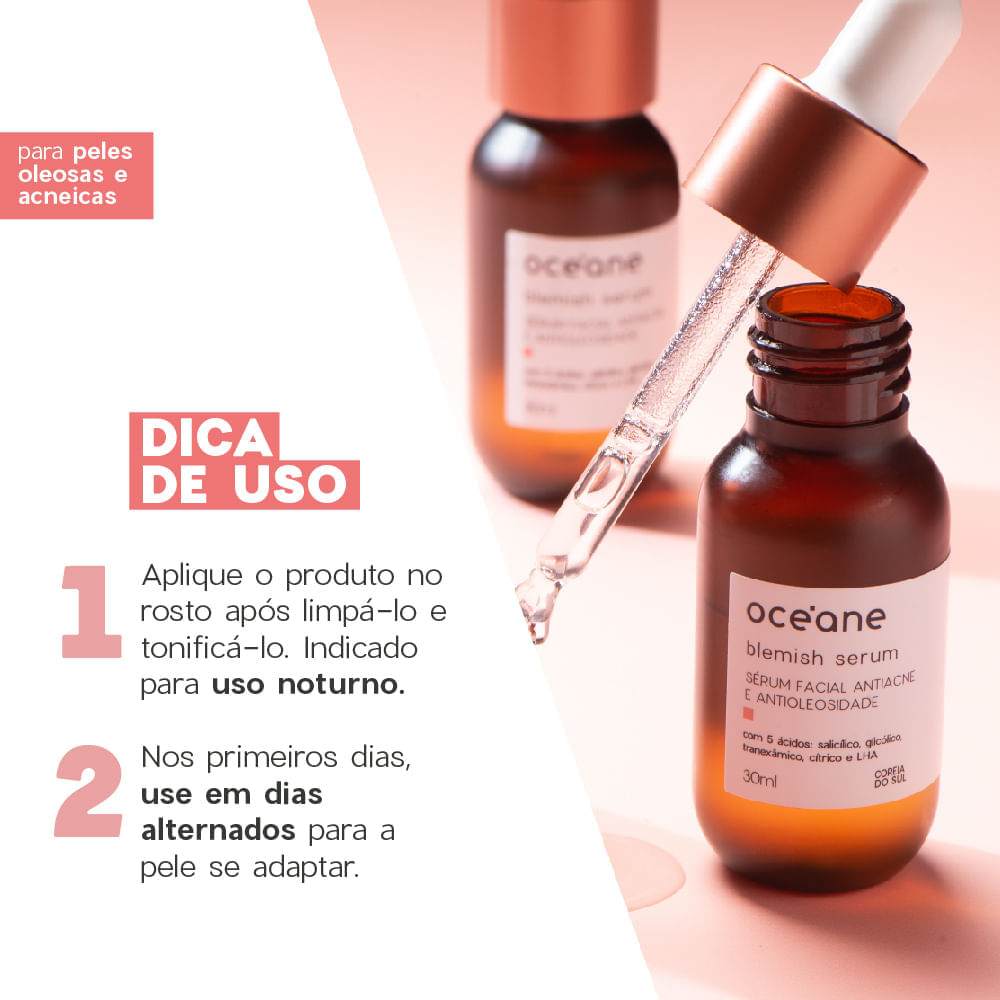 Kit Adesivo Secativo + Hidratante Facial + Gel de Limpeza + Serúm Antiacne