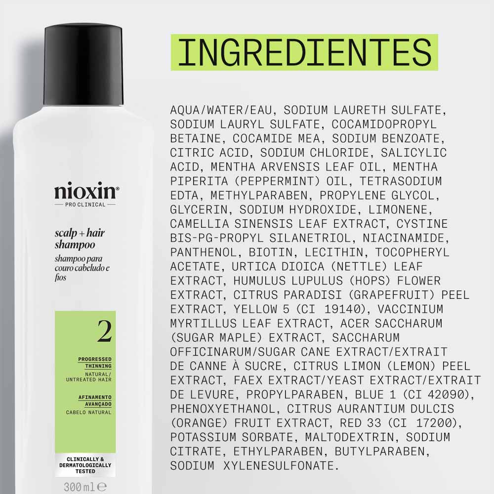 Shampoo System 2 Nioxin 300ml