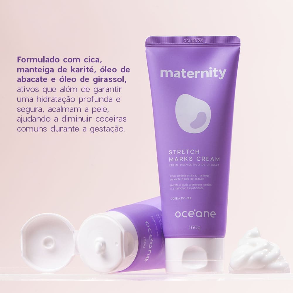 Kit Creme Preventivo de Estrias + Óleo Preventivo de Estrias para Gestantes