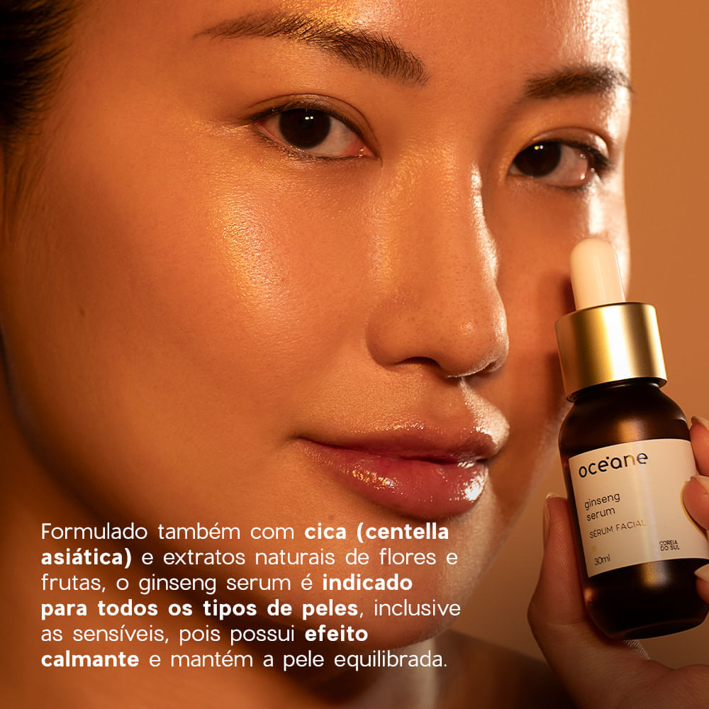 Sérum Facial com Extrato de Ginseng 30ml