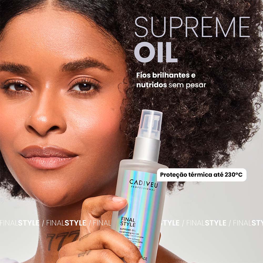 Óleo Final Style Supreme Cadiveu Professional 110ml