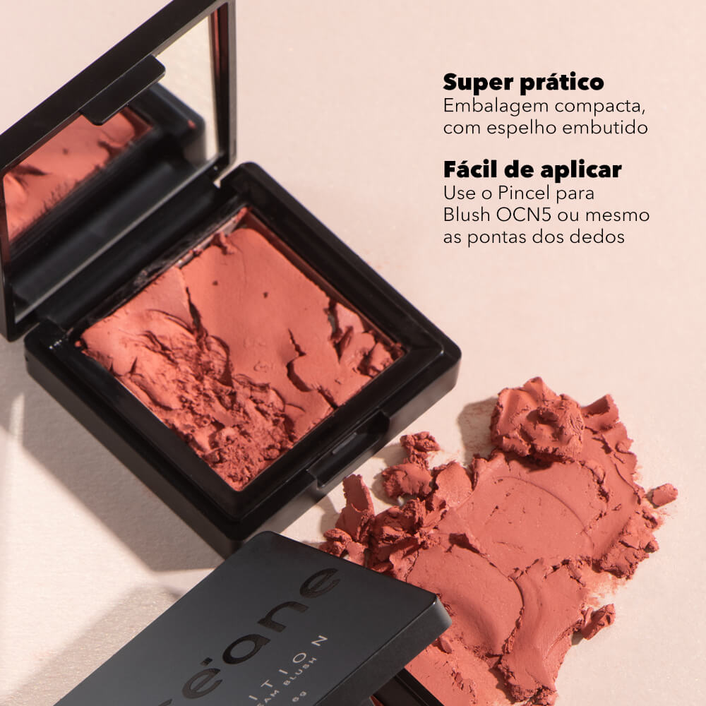Blush Cremoso Caramelo Cream Blush Caramel Océane Edition 6g