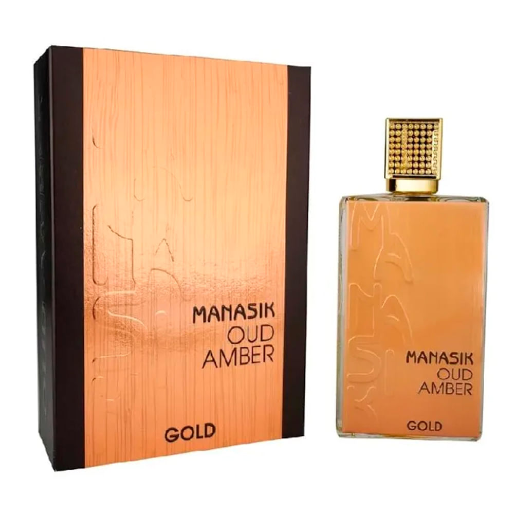 Perfume Unissex Oud Amber Noir Eau de Parfum Manasik 100ml