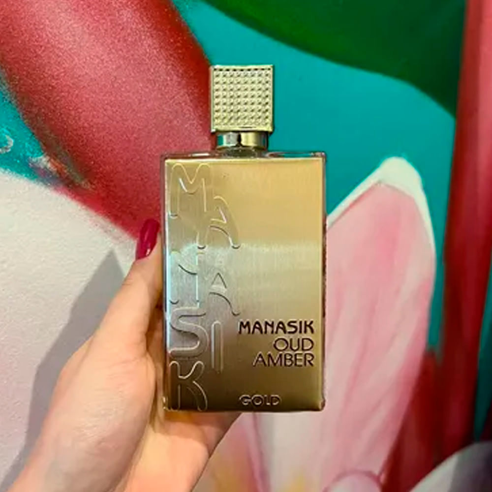 Perfume Unissex Oud Amber Noir Eau de Parfum Manasik 100ml