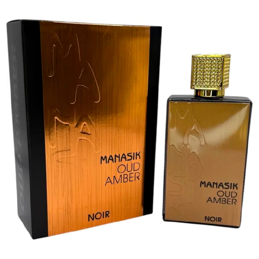 Perfume Unissex Oud Amber Noir Eau de Parfum Manasik 100ml