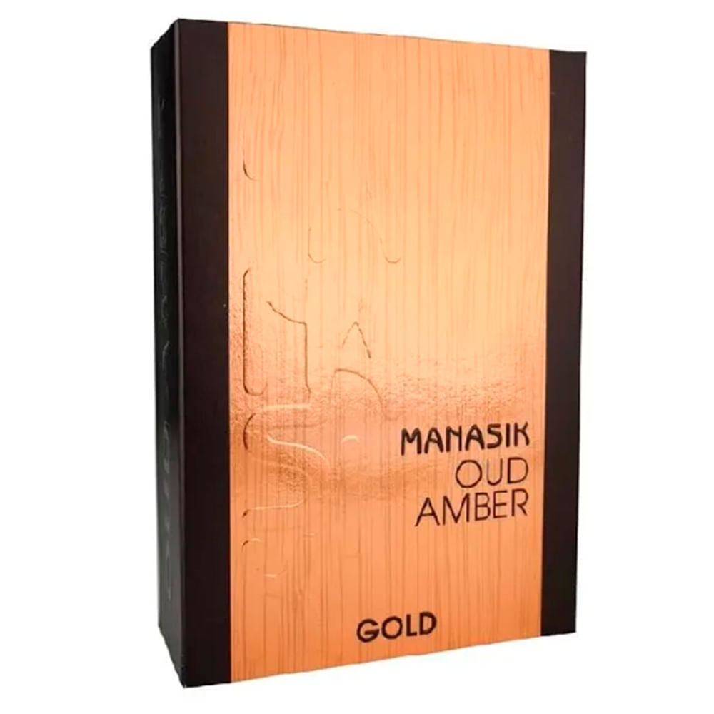 Perfume Unissex Oud Amber Noir Eau de Parfum Manasik 100ml
