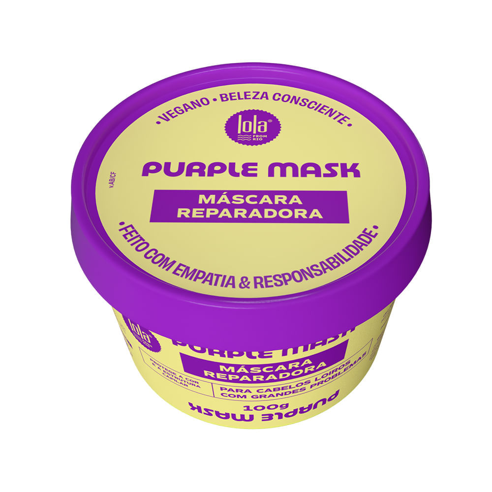 Máscara Purple Lola From Rio 100g