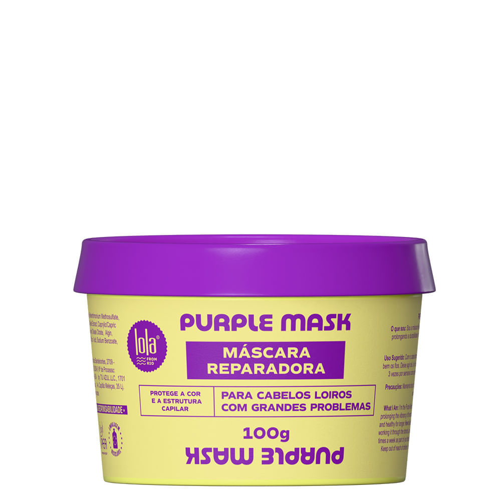 Máscara Purple Lola From Rio 100g