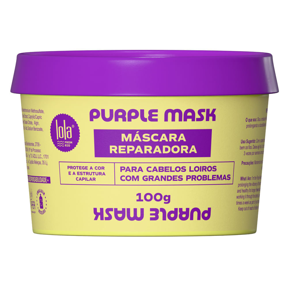 Máscara Purple Lola From Rio 100g