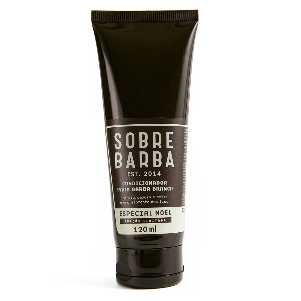 Condicionador Para Barbas Brancas Sobrebarba 120ml