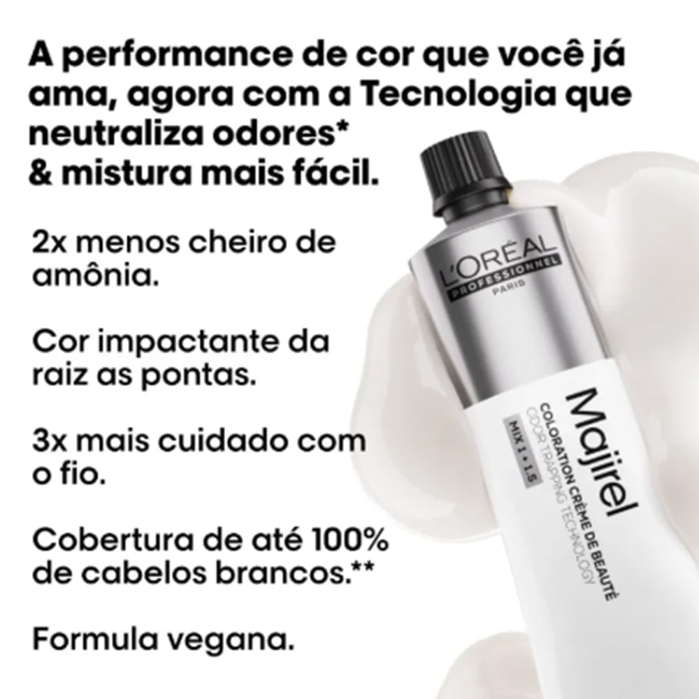 Coloração Majirel Tubo 7.3 L'Oréal Professionnel 60g