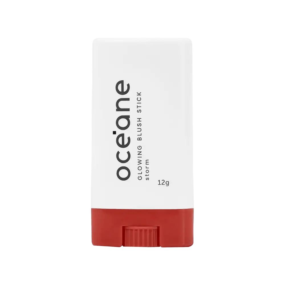 Blush em Bastao Laranja Glowing Blush Stick Storm Oceane Limited 12g