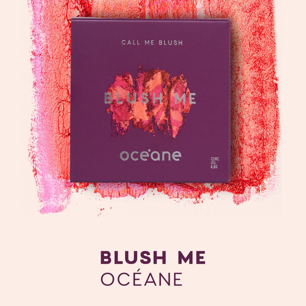 Blush Laranja  Me Call Me Océane Purple 6,5g