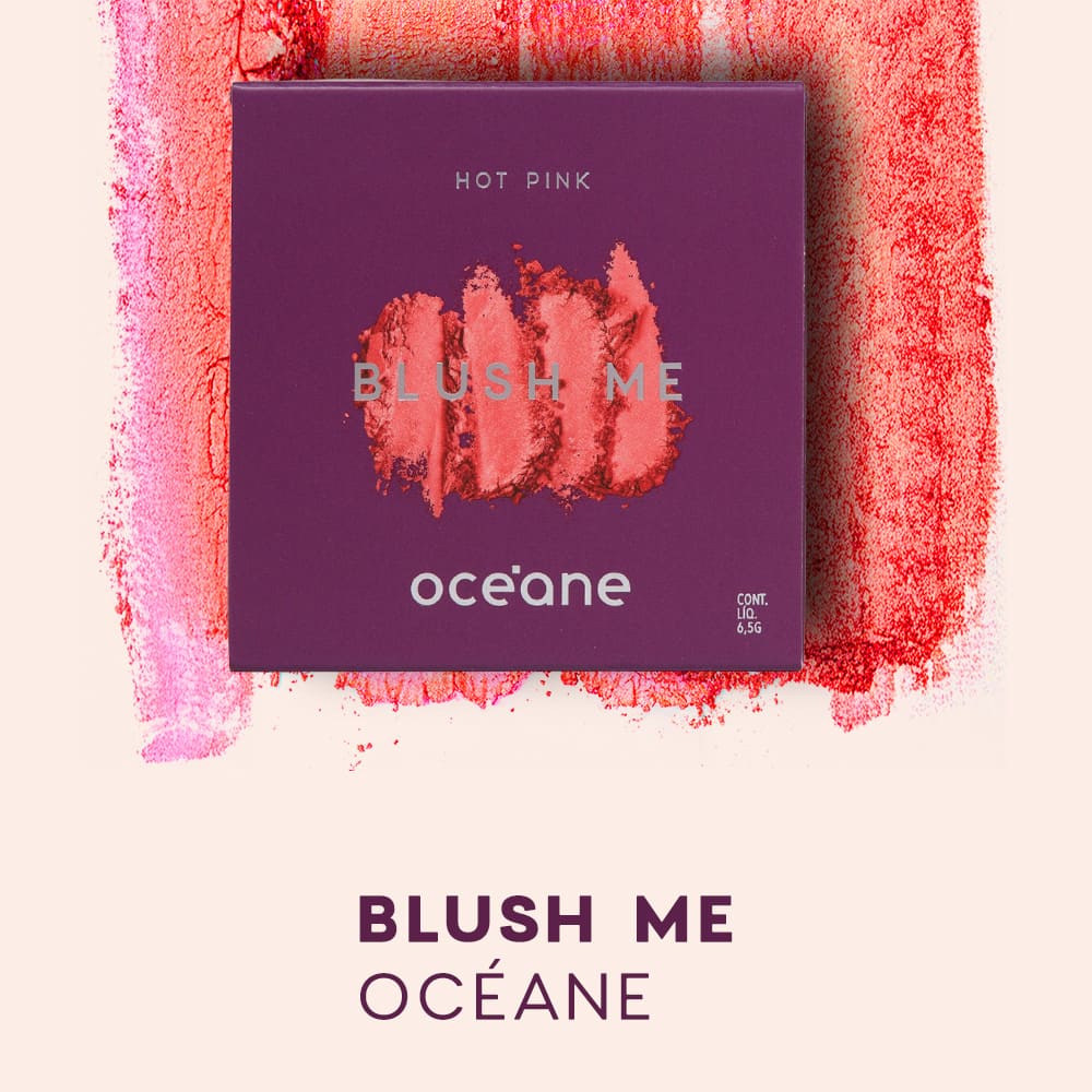 Blush Rosa  Blush Me Hot Pink Océane Purple 6,5g
