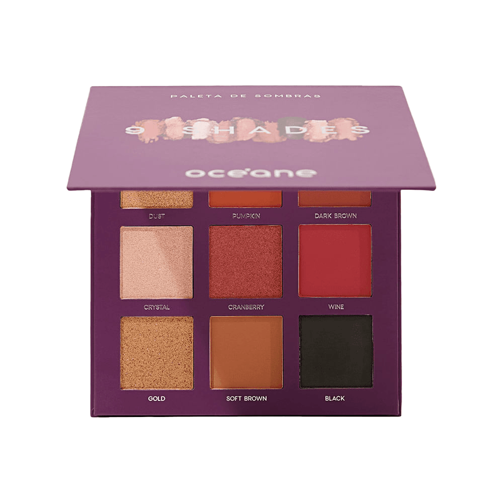 Paleta De Sombras 9 Shades Océane