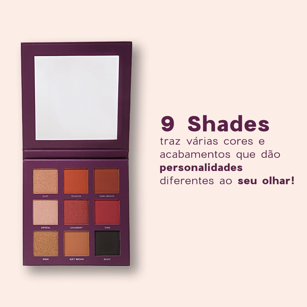 Paleta de Sombras 9 Shades Océane