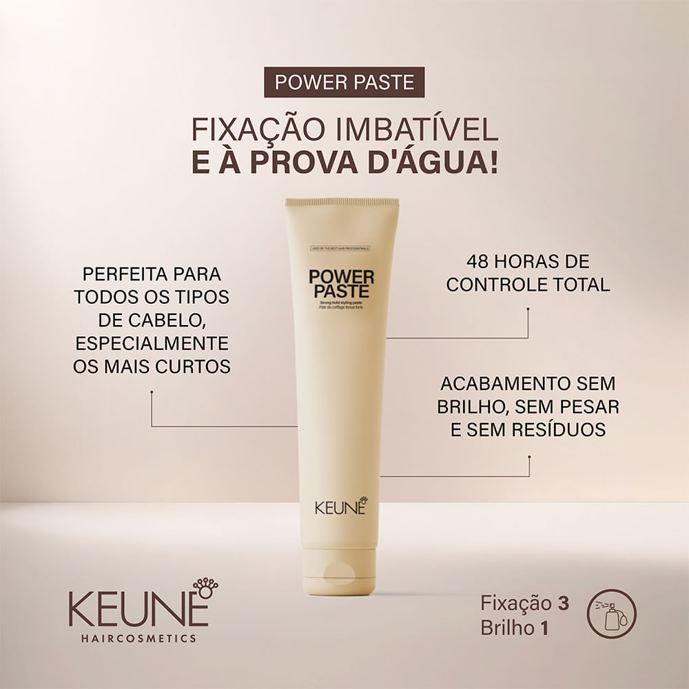 Pasta Modeladora Style Power Paste Keune 150ml