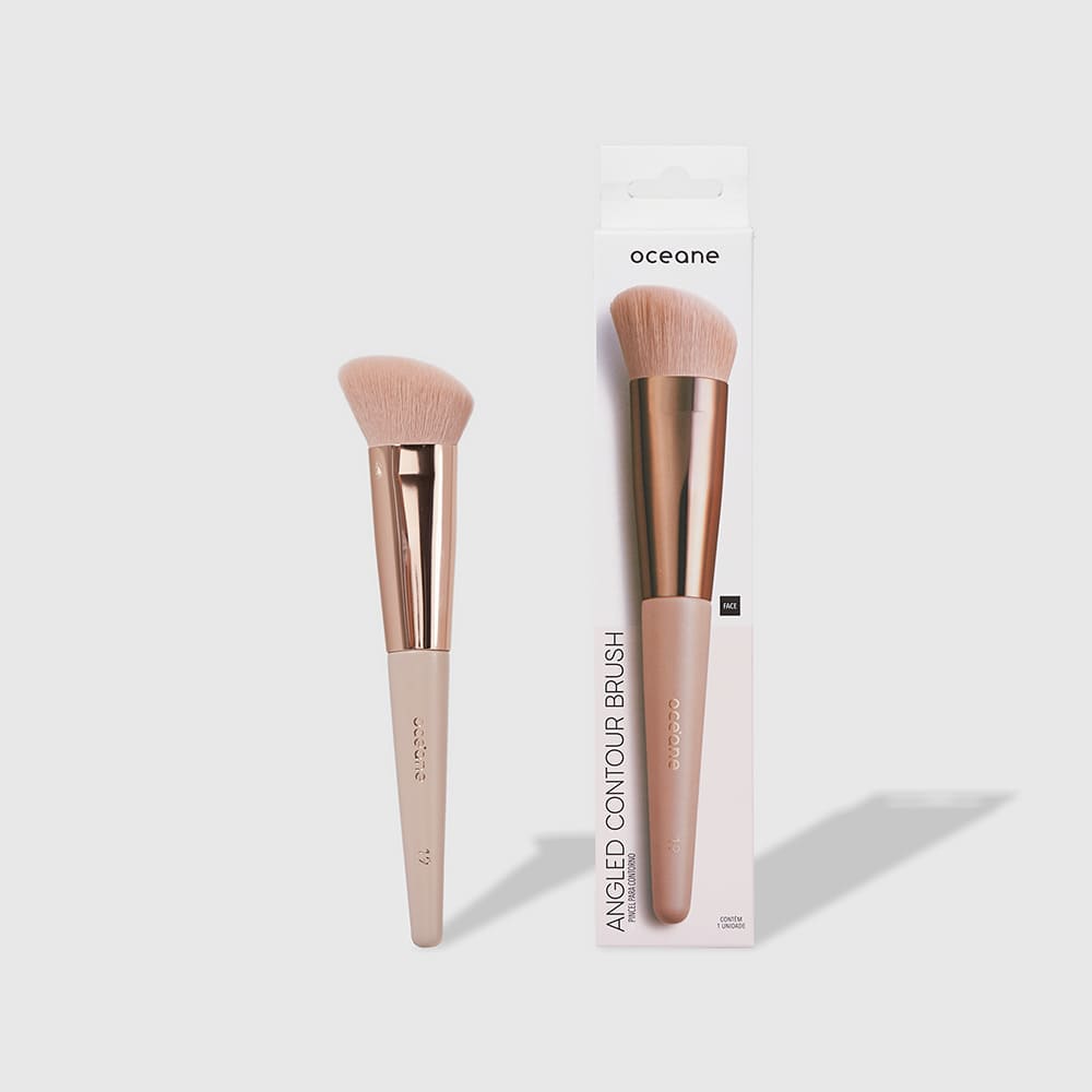 Pincel de Maquiagem para Contorno Angled Contour Brush Ocn19