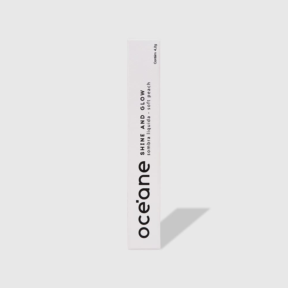 Sombra Líquida Pêssego Shine & Glow Oceane Limited