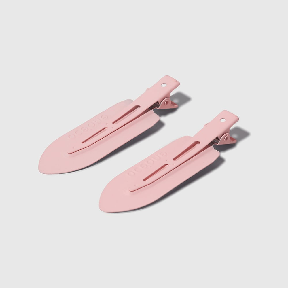Presilha de Cabelo Hair Clip Océane Edition Rosa 2 Unidades