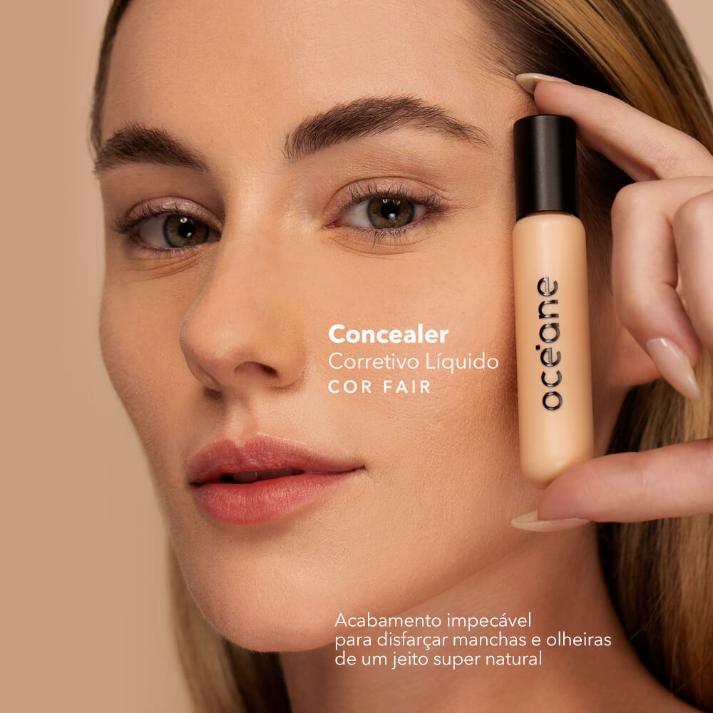Corretivo Líquido Claro Concealer Fair Océane Edition 15g Cor Fair