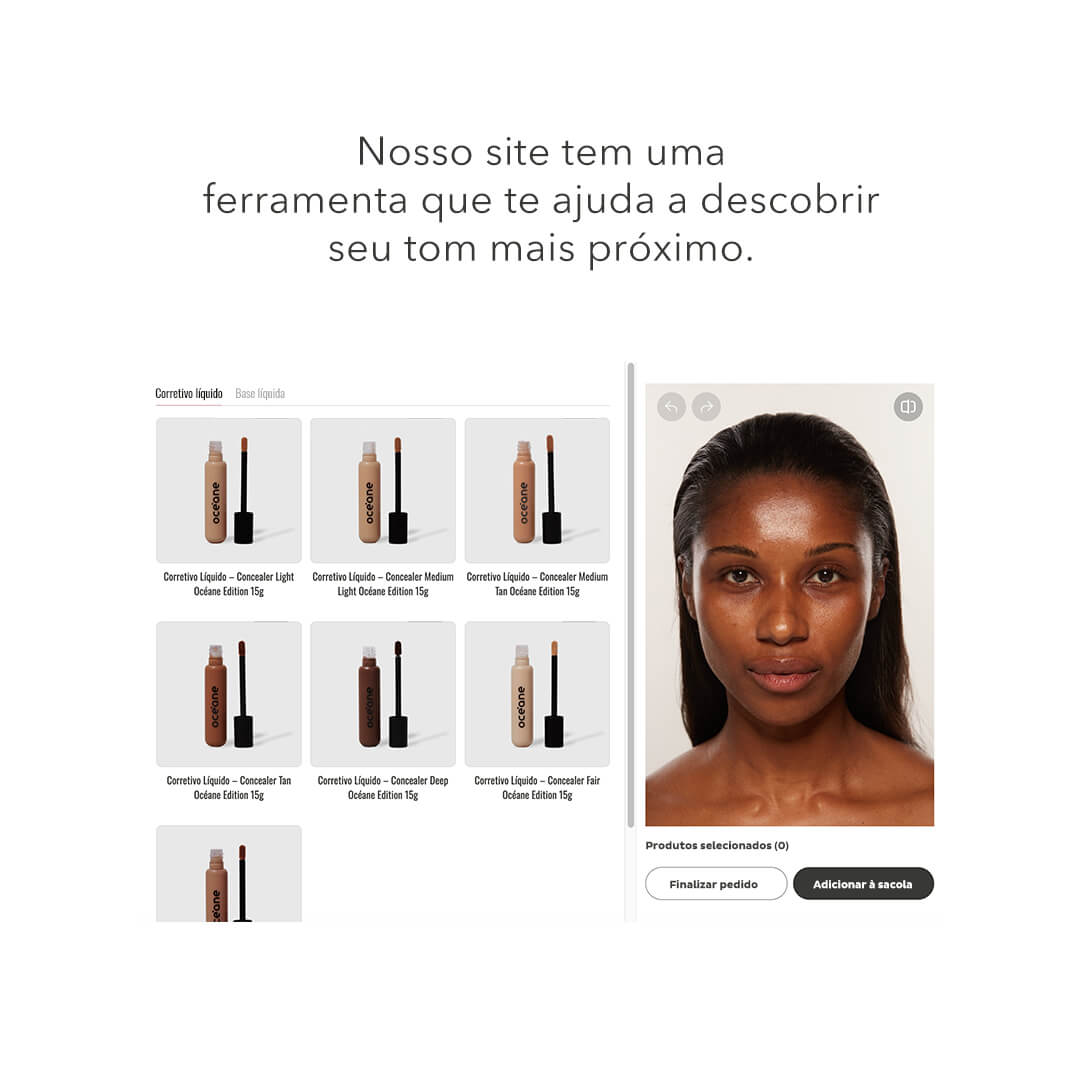 Corretivo Líquido Concealer Océane Edition Cor Tan 15g